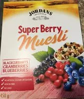 Mängden socker i Super Berry Muesli