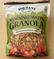 Mängden socker i Morning/Matin Granola - Strawberry & Blueberry