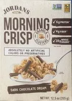 Mängden socker i Morning crisp granola clusters