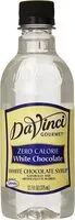 Mängden socker i DaVinci Gourmet zero calorie syrup