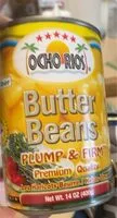 Mängden socker i Butter beans