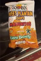 Mängden socker i Sweet plantain chips