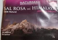 Mängden socker i Sal rosa del Himalaya 100% natural