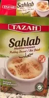 Mängden socker i Sahlab mix mediterranean pudding dessert hot drink ounce grams