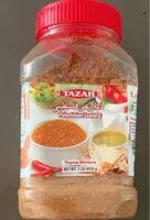 Mängden socker i Palestinian zaatar