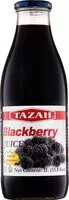 Mängden socker i Fresh pressed blackberry juice bottle