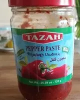 Mängden socker i Pepper paste