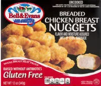 Mängden socker i Breaded Chicken Breast Nuggets