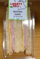 Mängden socker i Ham & Cheese Sandwich