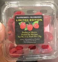 Mängden socker i Raspberry