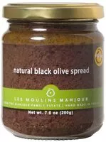 Mängden socker i Organic natural black olive spread