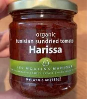 Mängden socker i Organic Tunisian Sundried Tomato Harissa