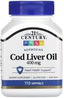 Mängden socker i Cod Liver Oil, 400 mg