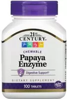 Mängden socker i Papaya enzyme