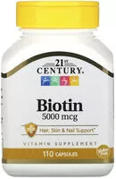 Mängden socker i Biotin, 5000 mcg