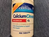 Mängden socker i Calcium Citrate