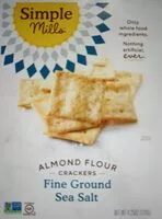Mängden socker i Fine Groud Sea Salt Almond Flour Crackers