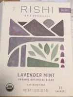 Mängden socker i Lavender mint tea