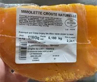 Mängden socker i Mimilette croute naturelle