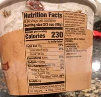 Mängden socker i Lowes butter pecan