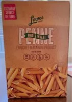 Mängden socker i Lowes Foods Whole Wheat Penne