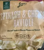 Mängden socker i Spinach & Cheese Ravioli