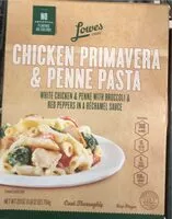 Mängden socker i Chicken Primavera & Penne Pasta