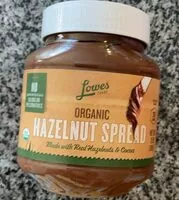 Mängden socker i Organic Hazelnut Spead