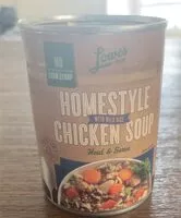 Mängden socker i Homestyle chicken soup