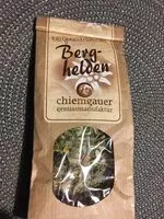 Mängden socker i Berghelden Genusskrautersalz