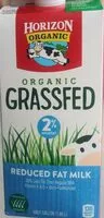 Mängden socker i Organic grassfed reduced fat milk