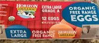 Mängden socker i Organic eggs