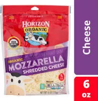 Mängden socker i Shredded Mozzarella Cheese
