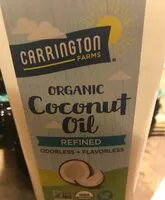 Mängden socker i Organic coconut oil