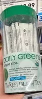 Mängden socker i Daily greens single sips