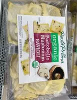Mängden socker i Organic Portbello Mushroom Ravioli