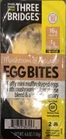 Mängden socker i Mushroom & asiago fluffy egg bites