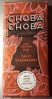 Mängden socker i Dark Chocolate 71% Spicy Strawberry