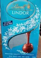 Mängden socker i Lindor Chocolates Sea Salt