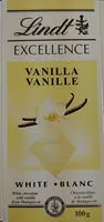 Mängden socker i Lindt Excellence Vanilla