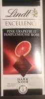 Mängden socker i Chocolat noir pamplemousse rose