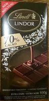 Mängden socker i 70% Cacao Lindor