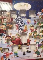 Mängden socker i Calendrier de l’avant lindt