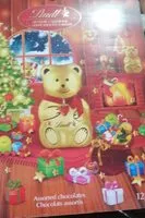 Mängden socker i Lindt calendrier de l'avant