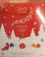 Mängden socker i Lindor calendar