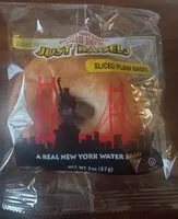 Mängden socker i Sliced Plain Bagel