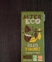 Mängden socker i Éclats amandes