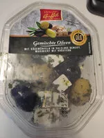 Mängden socker i Gemischte Oliven
