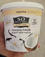 Mängden socker i Coconut milk yogurt alternative