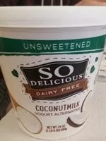 Mängden socker i Dairy free coconut milk yogurt alternative unsweetened